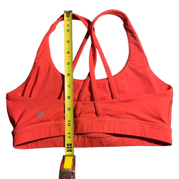 LULULEMON Energy Bra in Poppy Coral (Size 8) - Picture 11 of 11